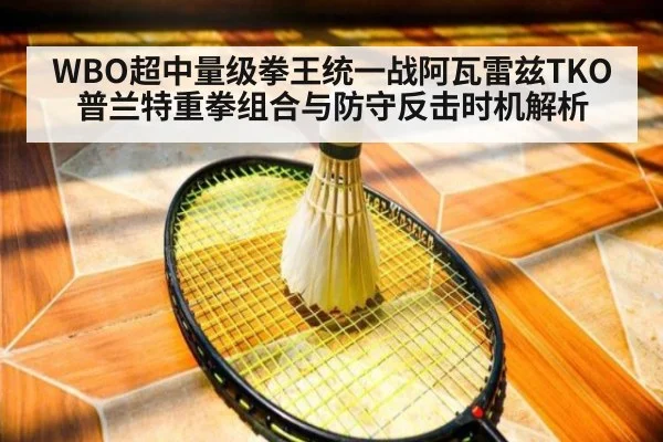 WBO超中量级拳王统一战阿瓦雷兹TKO普兰特重拳组合与防守反击时机解析